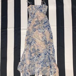 Free People Forever Yours Smocked Slip Dress